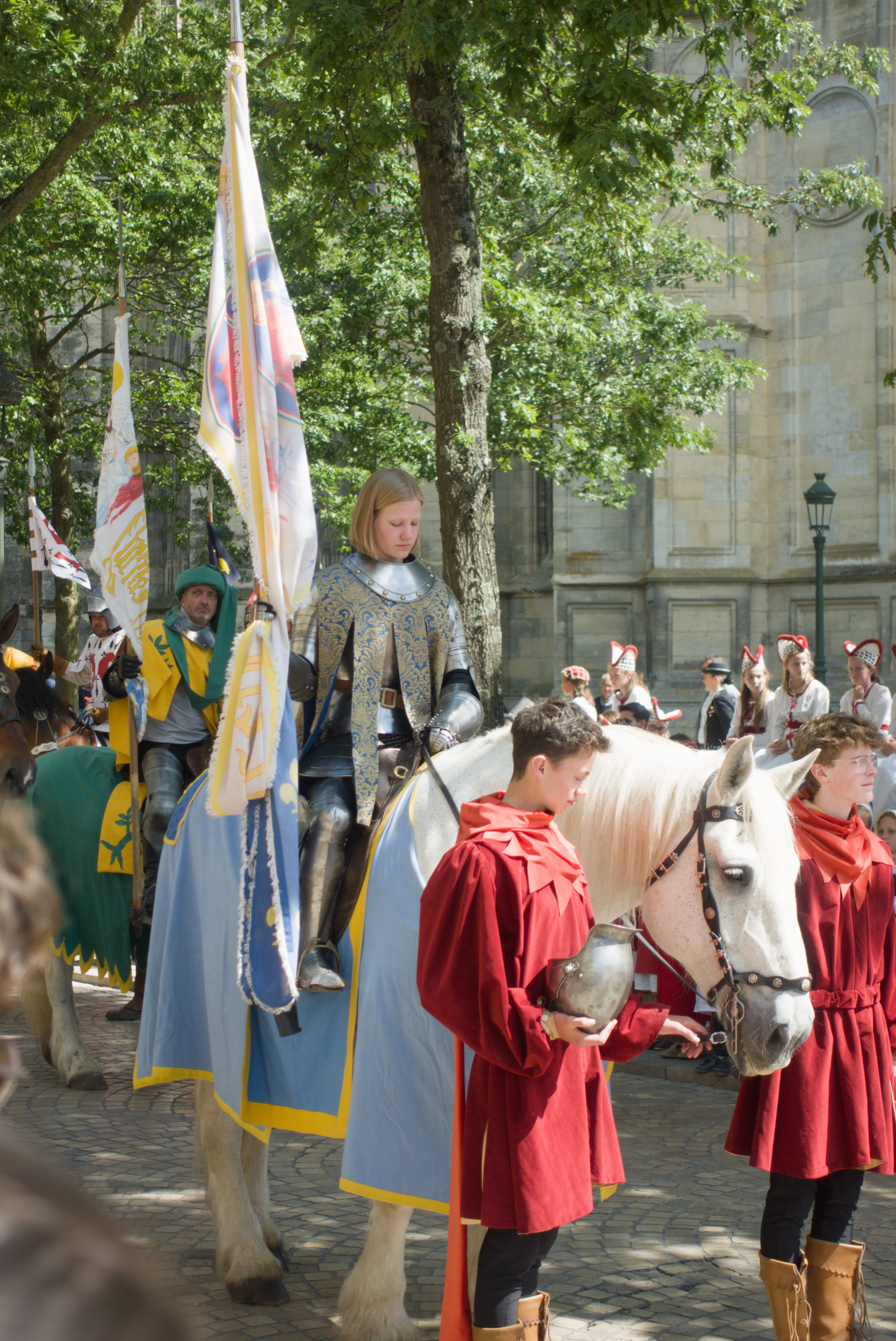 Jeanne d'Arc — avant representation